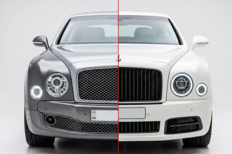 Комплект рестайлінгу в 2018-2020 для Bentley Mulsanne 2010–2020