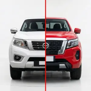 Комплект рестайлінгу апгрейда в 2021 рік (для 2015-2020 років) для Nissan Navara/NP300 2016–