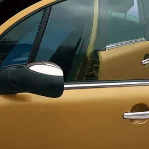 Зовнішня окантовка стекол (6 шт, нерж) для Fiat Stilo 2001–2007