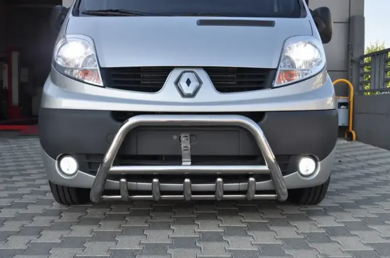 Кенгурятник WT003 (нерж.) для Nissan Primastar 2002–2014