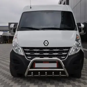 Кенгурятник WT003 (нерж.) для Nissan NV400 2010–2024