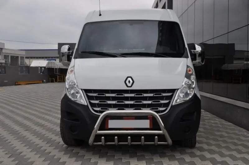 Кенгурятник WT003 (нерж.) для Opel Movano 2010–2021