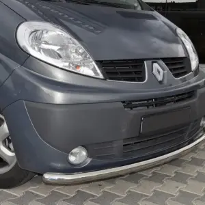 Передній захист ST008 (нерж.) для Nissan Primastar 2002–2014