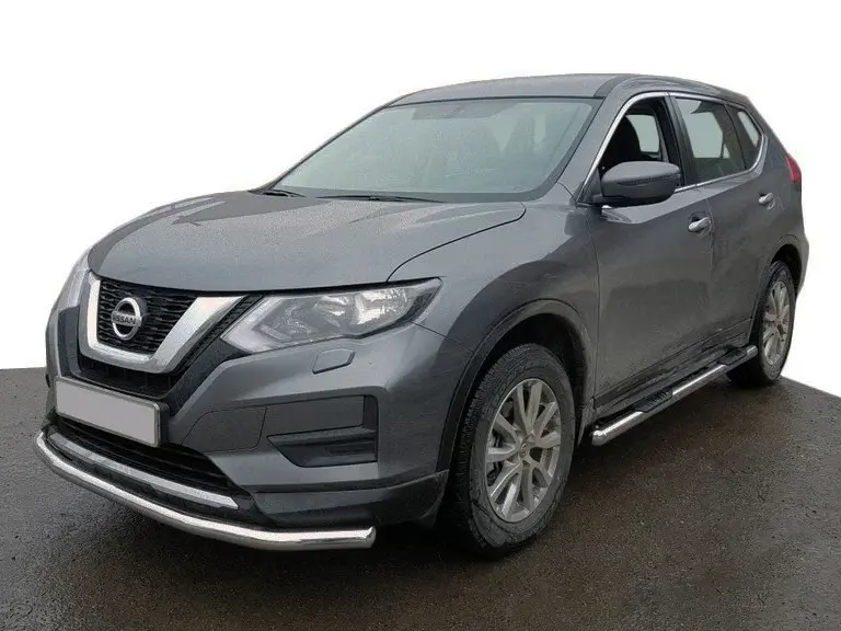 Передній захист ST008 (нерж) для Nissan X-trail T32/Rogue 2014–2021