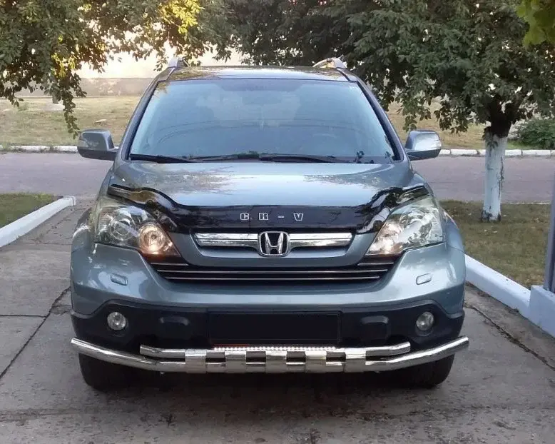Передній захист ST015 (нерж.) для Honda CRV 2007–2011