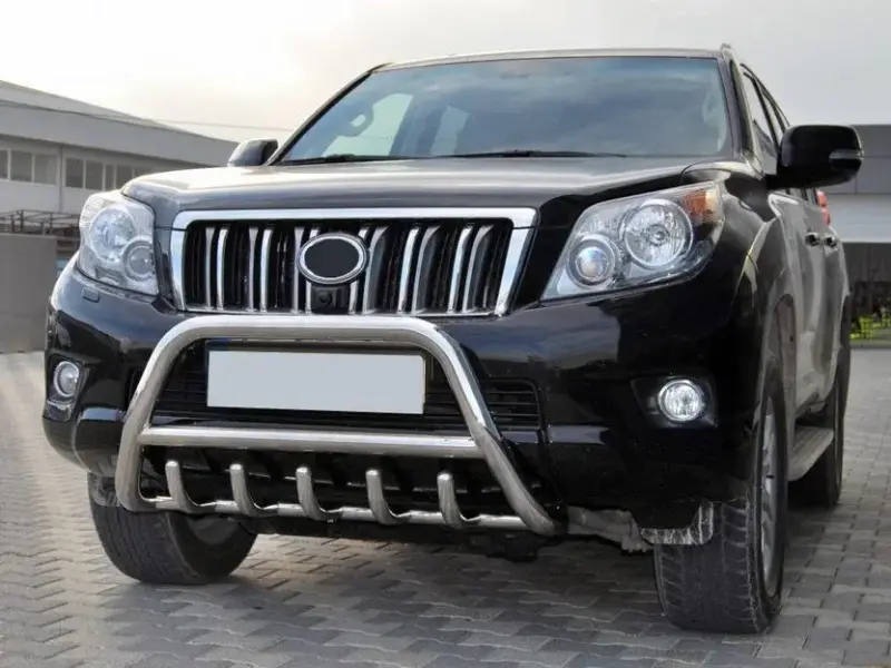 Кенгурятник WT003 (нерж) для Toyota Land Cruiser Prado 150 2009–2023