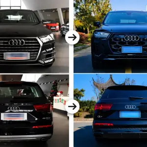 Комплект обвісу (рестайлінгу) в 2024-Look (для 2015-2020) для Audi Q7 2015–2026