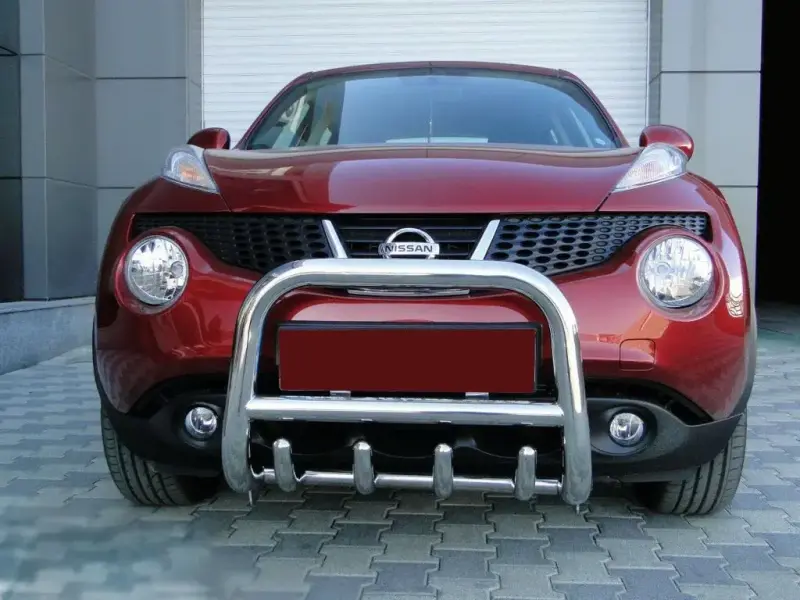 Кенгурятник QT006 (нерж) для Nissan Juke 2010–2019