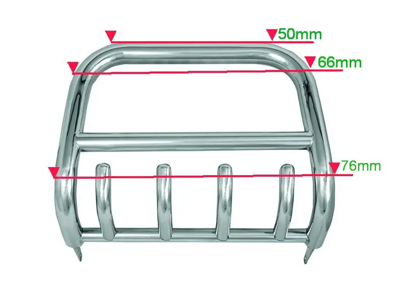 Кенгурятник QT006 (нерж.) для Honda HR-V 1998–2006