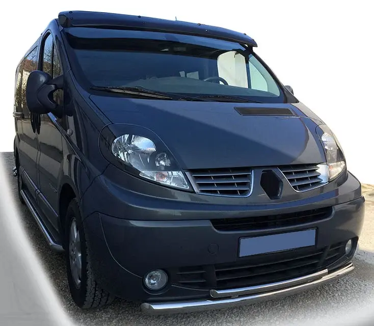 Передній захист ST014 (нерж.) для Renault Trafic 2001–2015