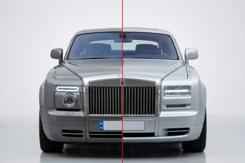 Комплект рестайлінгу в 2012-2017 для Rolls-Royce Phantom VII 2003–2017