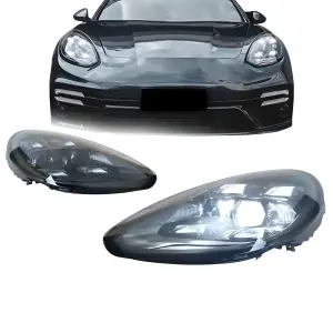 Передні фари дизайн 2017+ (для 2009-2013, 2 шт) для Porsche Panamera 2009–2016