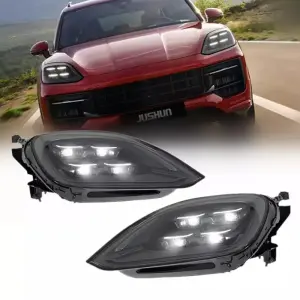 Передні фари (для 2024+, 2 шт) для Porsche Cayenne 2018–