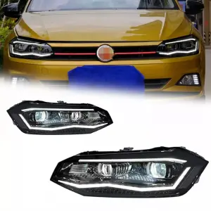 Передні фари FullLed Silver (2 шт) для Volkswagen Polo 2017–