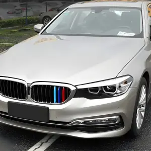 Ніздрі 1 Bar (2017-2020, M-Color з хром окантовкою) для BMW 5 серія G30/G31 2017–2023