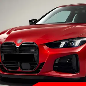 Ніздрі M-Look (для G22/23, чорний глянцевий) для BMW 4 серія G22/23/26 2020–