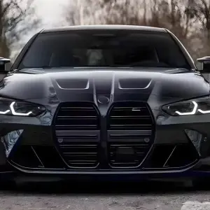 Ніздрі M-Look (для G26, чорний матовий) для BMW 4 серія G22/23/26 2020–