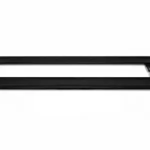 Бокові пороги Premium (2 шт., нерж) Black для Ford Galaxy 1995–2006