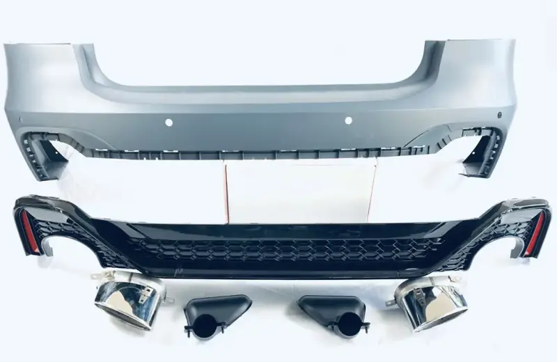 Задній бампер в зборі RS-Style для Audi A7 2018–