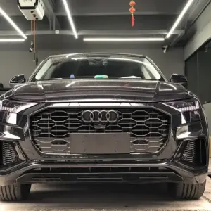 Передня решітка RSQ-Style (2018-2023, чорний) для Audi Q8 2018–