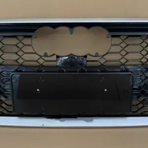 Передня решітка RS-style (чорна з хромом) для Audi A6 C8 2018–2025