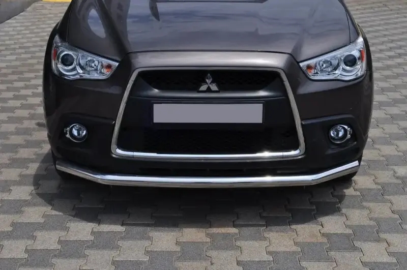 Передній захист ST008 (нерж.) для Mitsubishi ASX 2010–2023