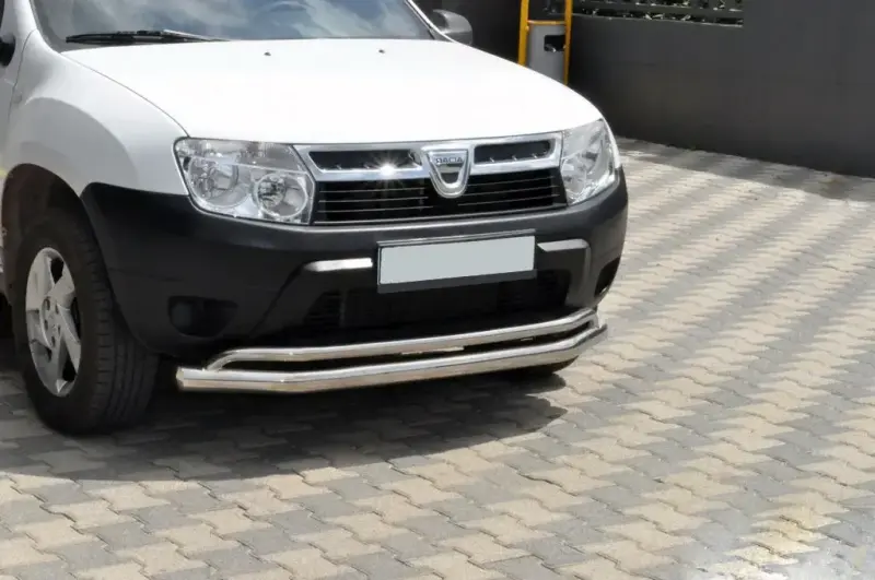 Передній захист ST017 (нерж.) для Dacia Duster 2008–2018