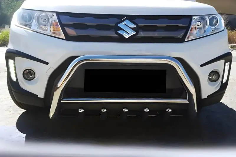 Кенгурятник WT003 (нерж) для Suzuki Vitara 2015–