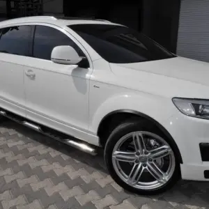 Бічні труби (2 шт., Нерж.) для Audi Q5 2008–2017
