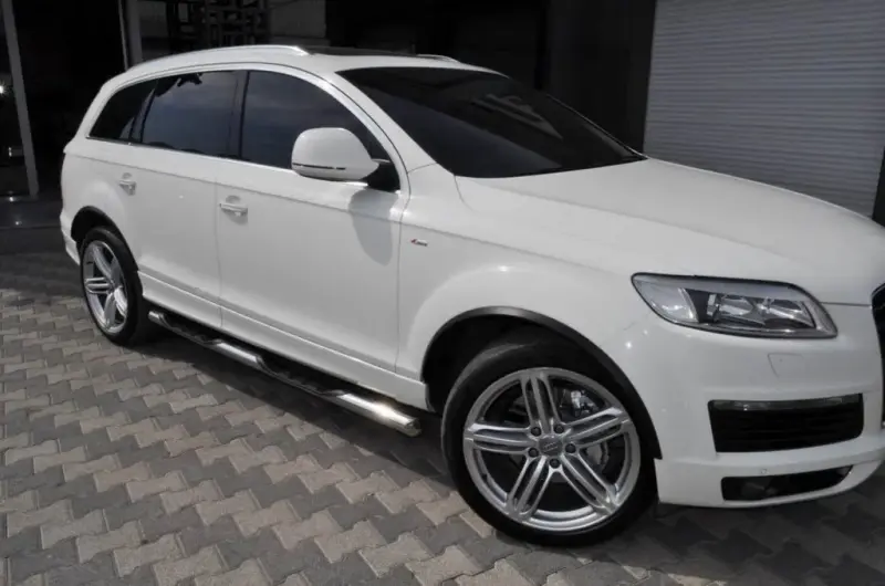 Бічні труби (2 шт., Нерж.) для Audi Q5 2008–2017