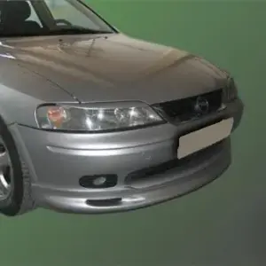 Накладка на передній бампер (під фарбування) для Opel Vectra B 1995–2002