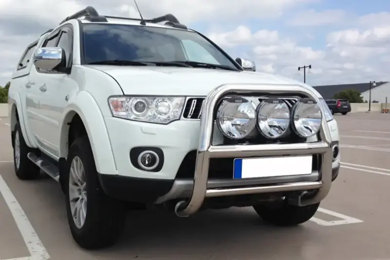 Кенгурятник WT018 (нерж.) для Mitsubishi L200 2006–2015