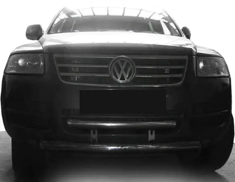 Кенгурятник ST013 (нерж) для Volkswagen Touareg 2002–2010