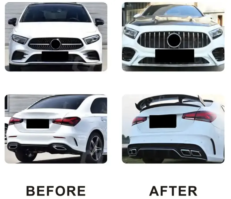 Комплект обвісів AMG A45 (type-B) для Mercedes-Benz A-class W177 2018–