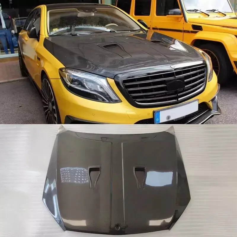 Капот (Карбон) для Mercedes-Benz S-class W222 2013–2022