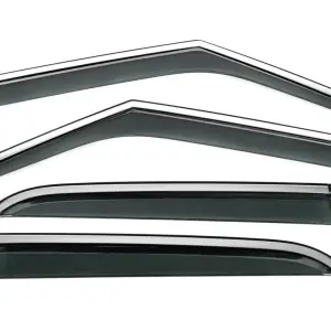 Вітровики з хромованим молдингом Niken Luxury (4 шт) для Chevrolet Trailblazer 2020–
