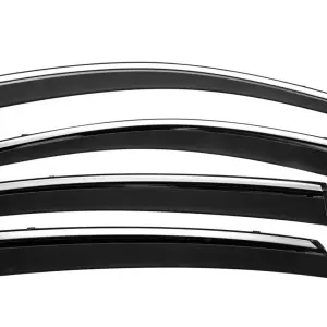 Вітровики з хромованим молдингом Niken Luxury (4 шт) для Hyundai Sonata DN8 2020–