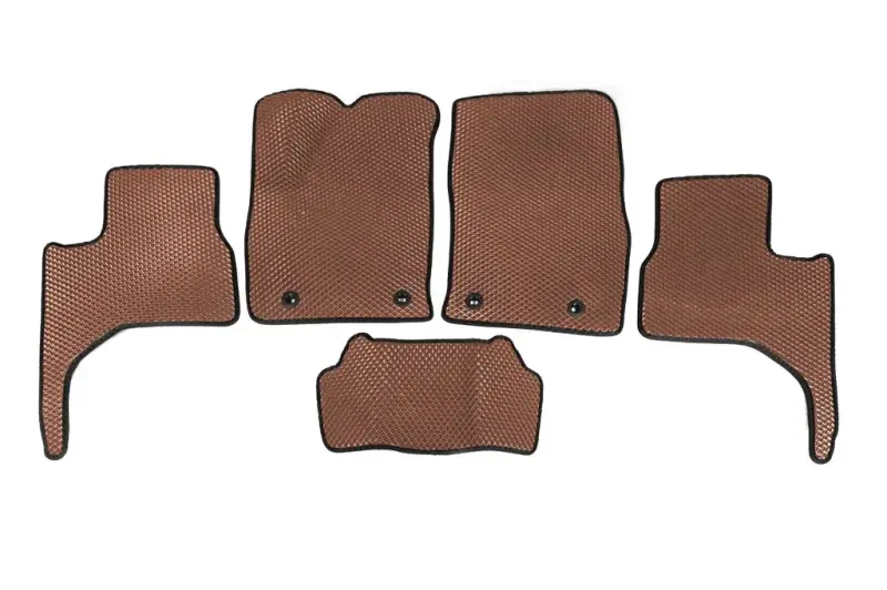 Килимки EVA (Коричневий) для Toyota Land Cruiser 300 2021–