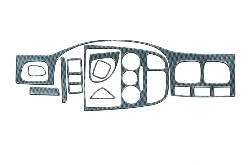 Накладки на панель (2000-2002) для KIA Rio 2000–2005