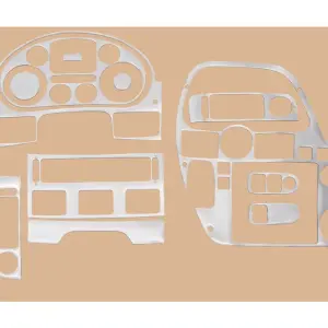 Накладки на панель (під алюміній) для DAF XF105 2005–2013