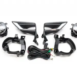 Протитуманки LED з кронтшейнами (2 шт., 2017+) для Toyota Land Cruiser Prado 150 2009–2023
