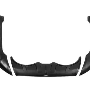 Комплект накладок на капот DRAGON (2015-2020, 3 шт) для Ford Ranger 2011–2022