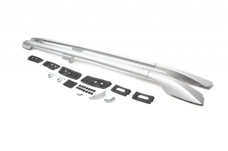 Рейлінги оригінальний дизайн Grey (2 шт) для Toyota Land Cruiser 200 2007–2021