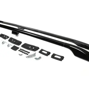 Рейлінги оригінальний дизайн Premium Black (Алюміній) для Toyota Land Cruiser 200 2007–2021