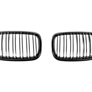 Ніздрі M-Look V2 (чорний глянець) для BMW X6 E71 2008–2014