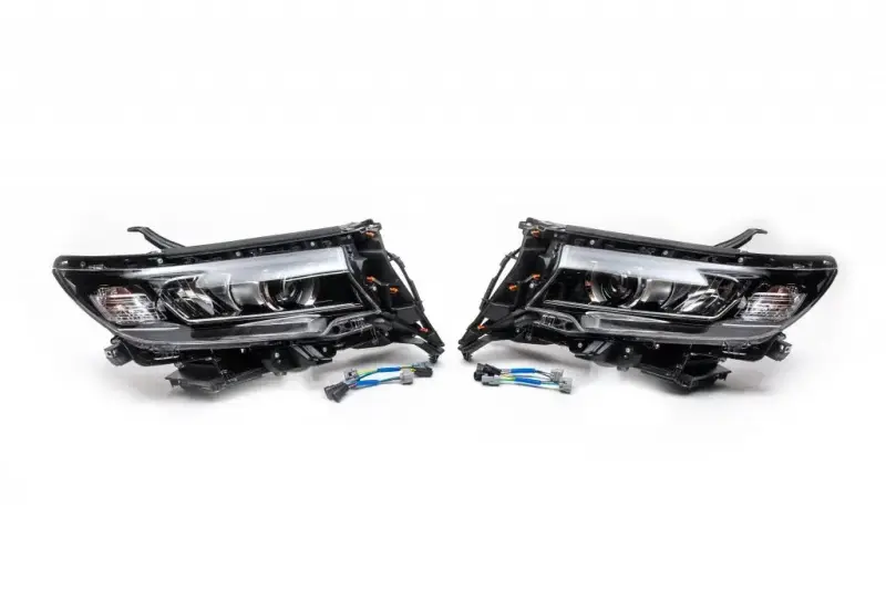 Передня оптика LED (2017+, 2 шт) для Toyota Land Cruiser Prado 150 2009–2023