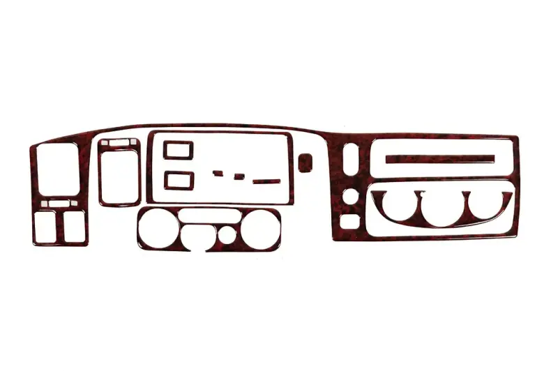 Накладки на панель (1996-2002) для Mitsubishi Pajero Sport 1996–2007