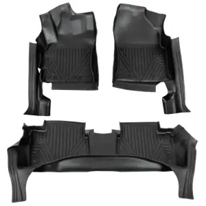 Гумові килимки Niken Luxury 3D (Для ДВЗ, 3 шт) для Toyota Corolla 2013–2019