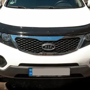 Дефлектор капота 2009-2012 (EuroCap) для KIA Sorento II XM 2009–2014