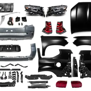 Комплект рестайлінгу в Toyota Land Cruiser Prado 150 2017+ для Toyota Land Cruiser Prado 120 2002–2009